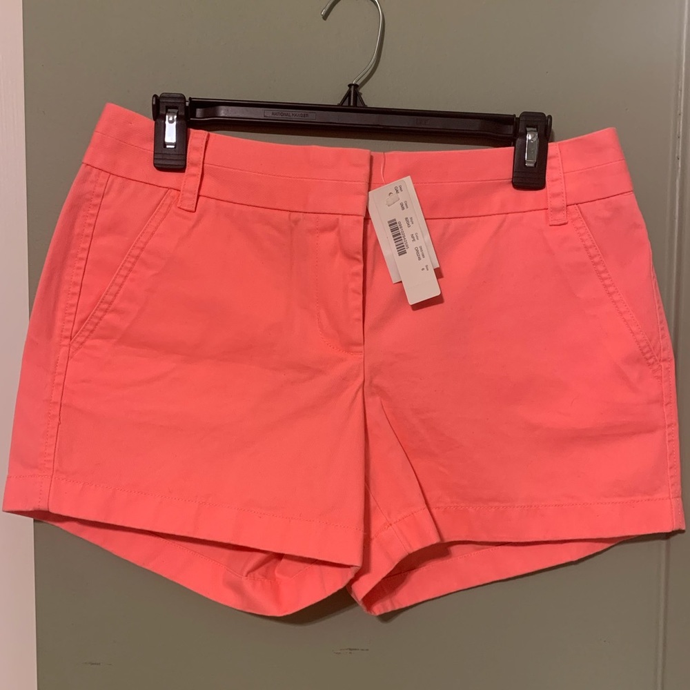 J Crew chino shorts size 6, 3 in inseam